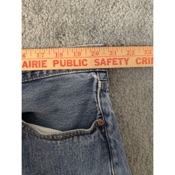 Vintage Levis 501 Jeans Mens 42 X 30 Medium Wash Mid Rise Blue Denim Pants Zip - Picture 3 of 13